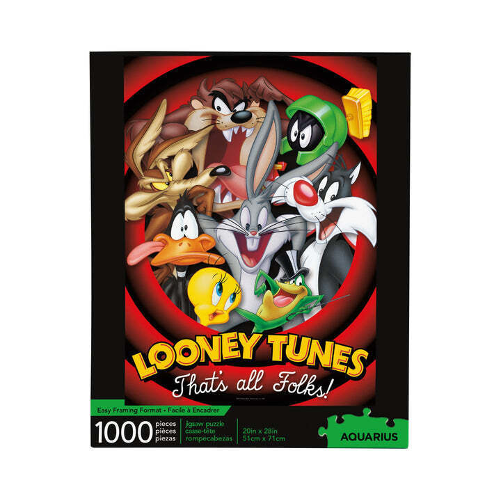 Looney Tunes Jigsaw Puzzle That's all folks (1000 pieces) - NMR65253