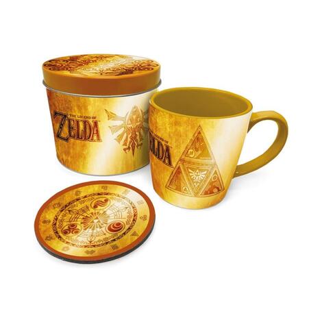 The Legend of Zelda: Golden Triforce - Mug & Coaster Tin - GP86075