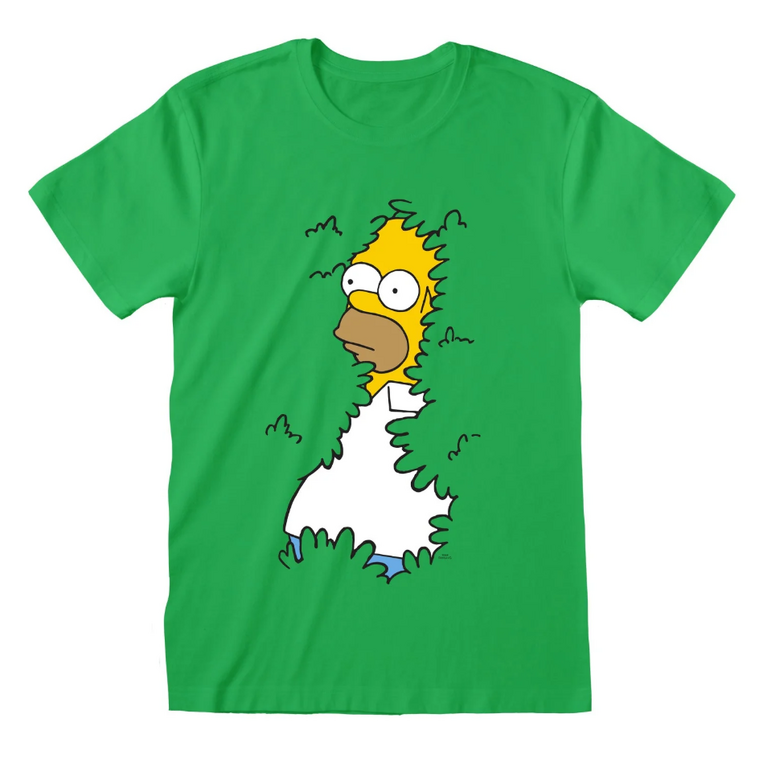 The Simpsons 'Homer Bush' (Green) T-Shirt - SMP07825TSC- XL
