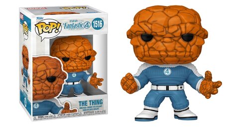 Funko POP! Marvel - The Fantastic Four: First Steps - The Thing Figure #1516