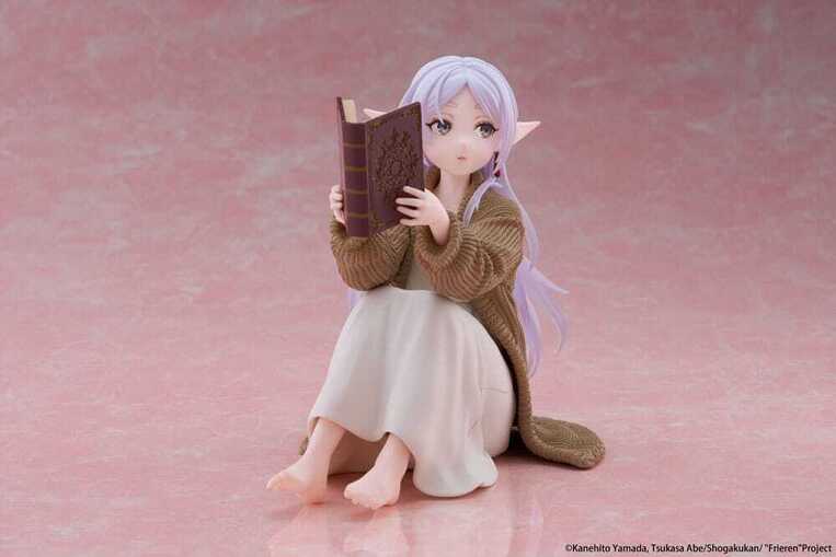 Frieren: Beyond Journey's End PVC Statue Desktop Cute Figure Frieren Roomwear Ver. 13 cm - TAPR452002200