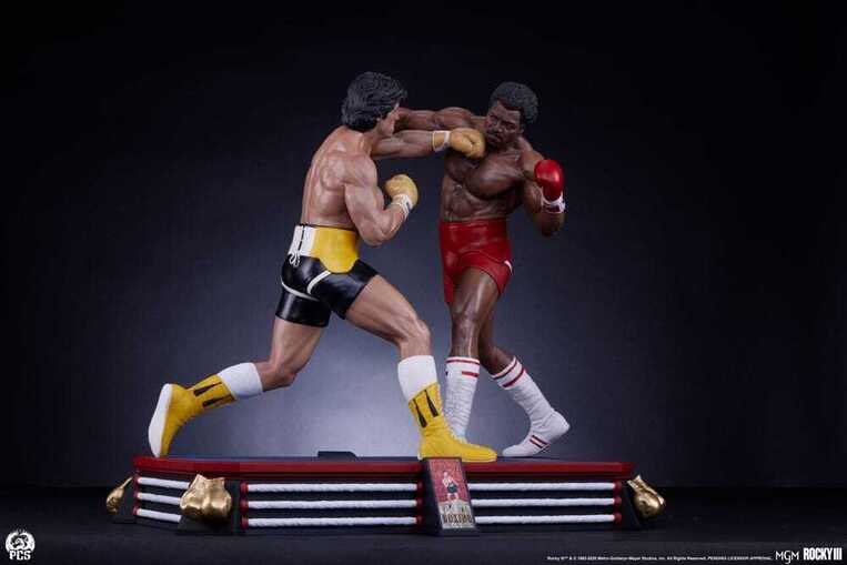 Rocky III Diorama 1/4 Statue Rocky Balboa & Apollo Creed 48 cm - PCSROCKYIIIDIO14