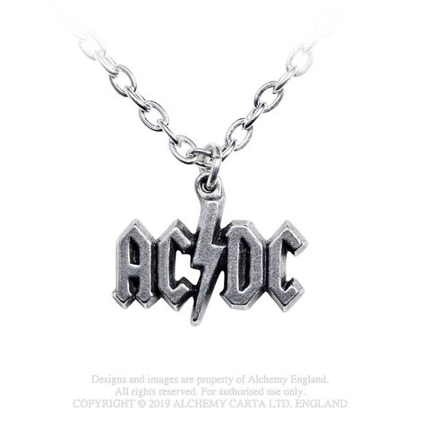 AC/DC Pendant: Logo Big Flash (metal) - PP520