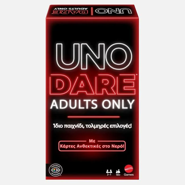 UNO Dare Adults Only Card Game Για ενήλικες (ελληνική έκδοση) - JNL31