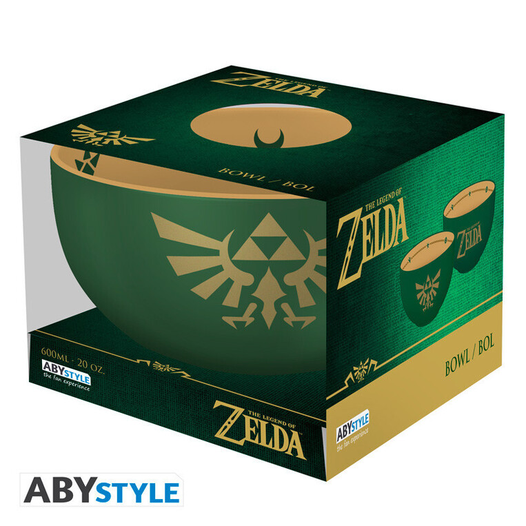 The Legend Of Zelda Bowl 600ml "Hylian Crest" - ABYBOL064