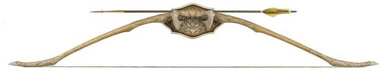 Lord of the Rings Replica 1/1 Legolas Lothlorien Bow with arrow 97 cm - UCU3108