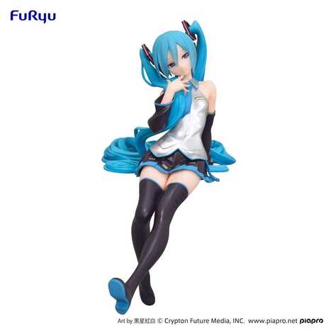 Hatsune Miku Noodle Stopper PVC Statue Kuroboshi Kouhaku Ver. (re-run) 14 cm - FRYU36678