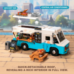Original-Joyside Series Construction Set Retro Food Truck 19 cm - PASY-85011