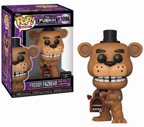  Funko POP! Fusion Five Nights at Freddy’s - Freddy Fazbear with Pizza Launcher #1096