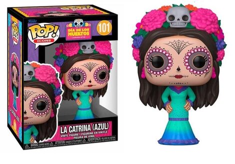 Funko POP! Icons - La Catrina (Azul) 'Dia de Muertos' #101 Figure 
