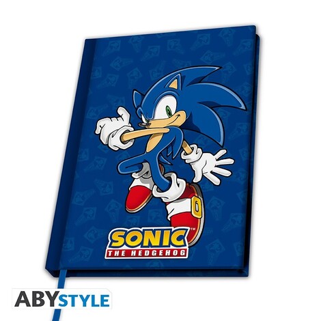 Sonic - A5 Notebook "Sonic The Hedgehog" - ABYNOT091