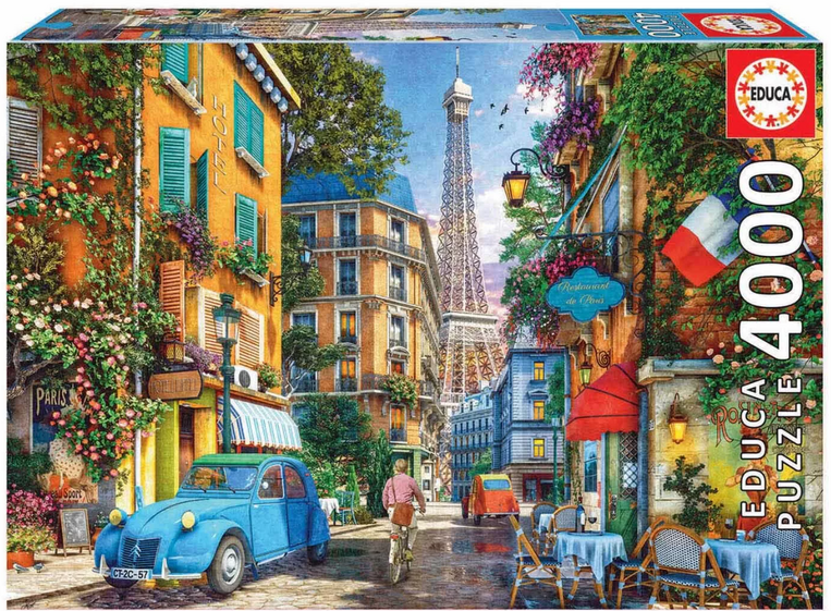 Educa Puzzle he Old Streets of Paris 4000 pieces - 019.284