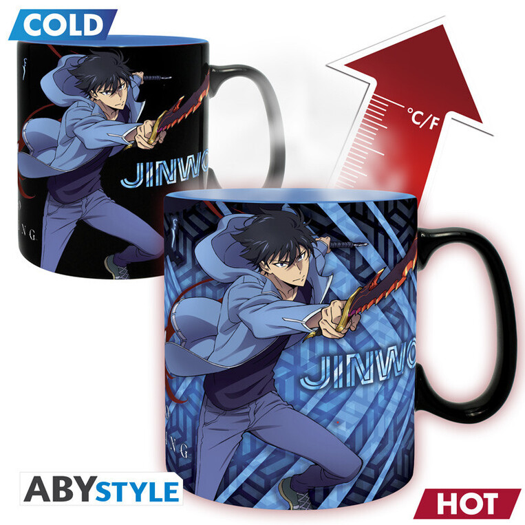 Solo Leveling Mug Heat Change 460ml  Jinwoo & Igris - ABYMUGA690 