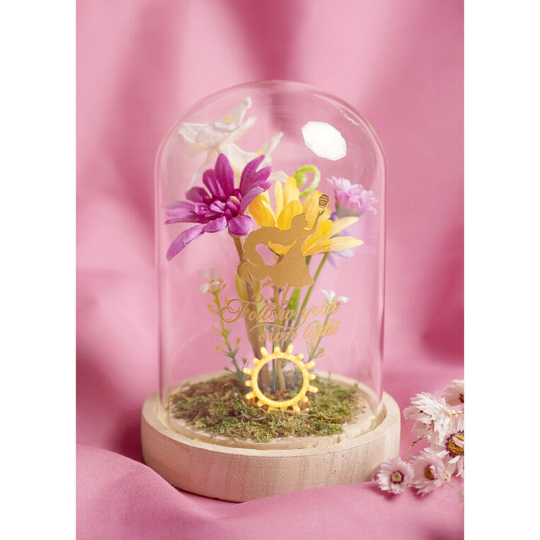 Disney Princess Rapunzel Florals in a Clonche With Neon Light - PO2347