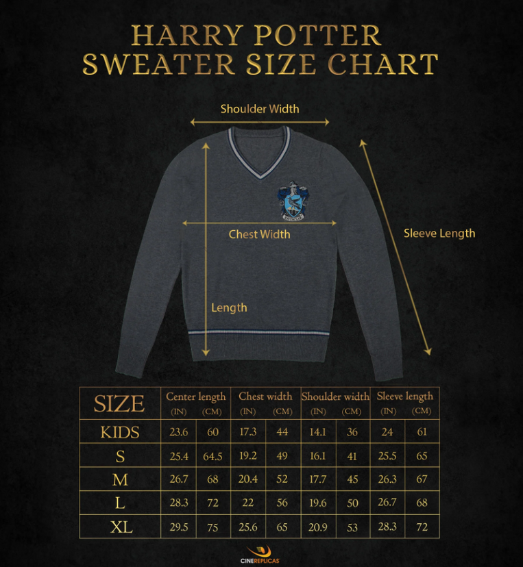 Harry Potter Ravenclaw Sweater - CR1513