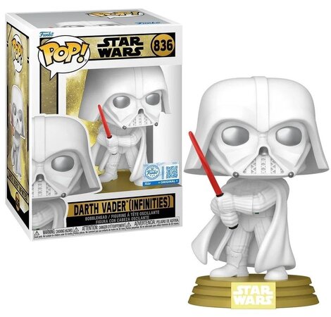 Funko POP! Star Wars Legends - Darth Vader (Infinities) #836 (Exclusives) Figure 