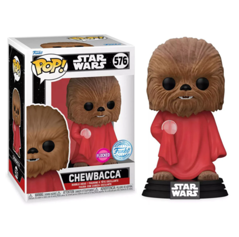 Funko POP! Star Wars - Chewbacca (Flocked) #576 Figure (Exclusive)
