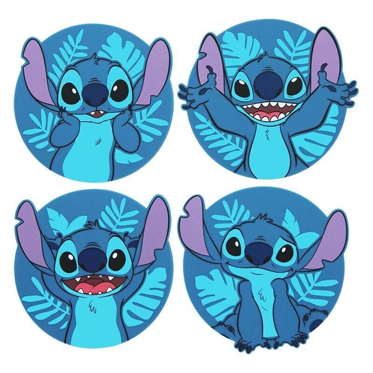 Disney Stitch Set 4 Coasters - PP13064LS