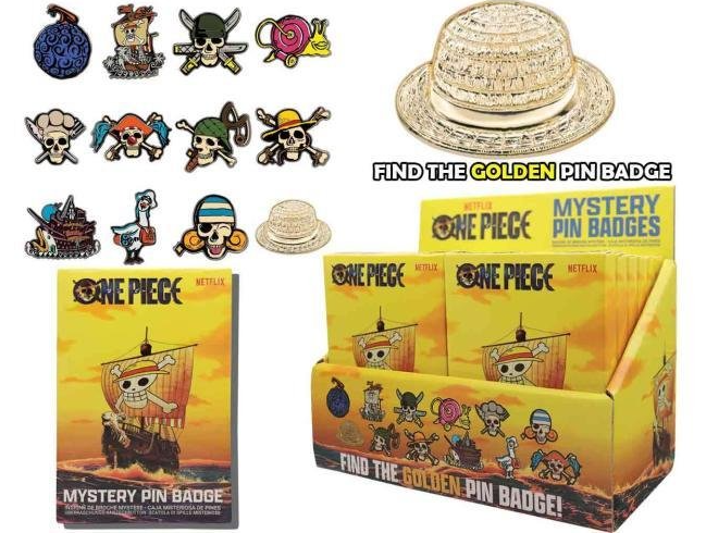 Netflix's One Piece - Pin Badge (Random Packaged Blind Pack) - NFX-OP08