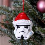 Star Wars Original Stormtrooper Hanging Tree Ornament Santa Hat 8 cm - NEMN-B5697U1