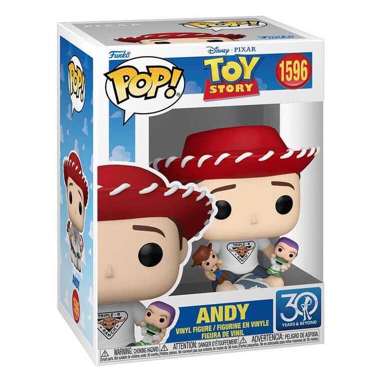 Funko Pop! Disney: Toy Story (30th Anniversary) - Andy #1596 Vinyl Figure