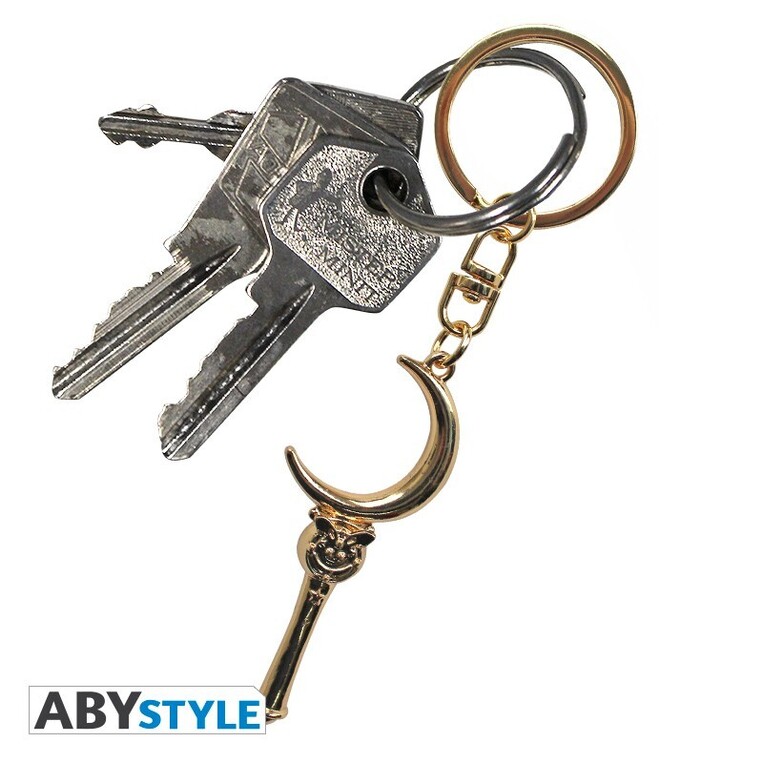 Sailor Moon - Keychain 3d "Moon Stick" - Abykey204