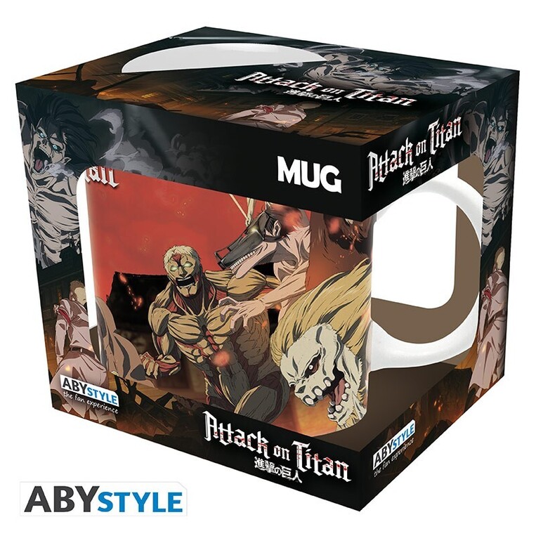 Attack On Titan Mug  320ml - Battle Scene S4 - ABYMUGA115