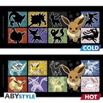 Pokemon Mug Heat Change - 460 ml ceramic - Eevee - ABYMUGA281