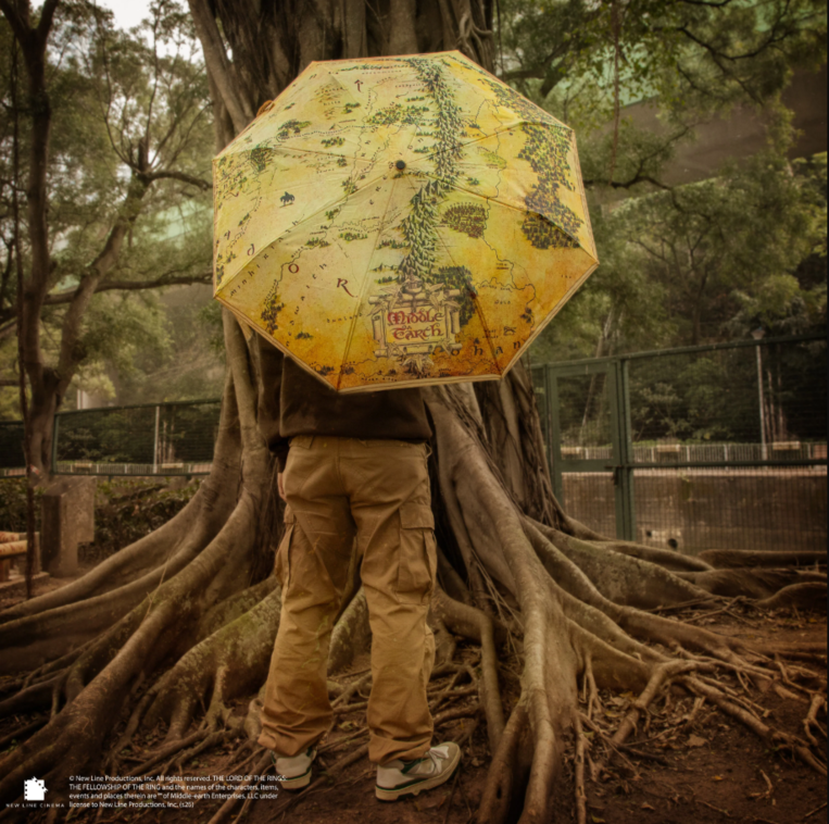 The Lord of The Rings Middle Earth Umbrella (Automatic) - CR2150