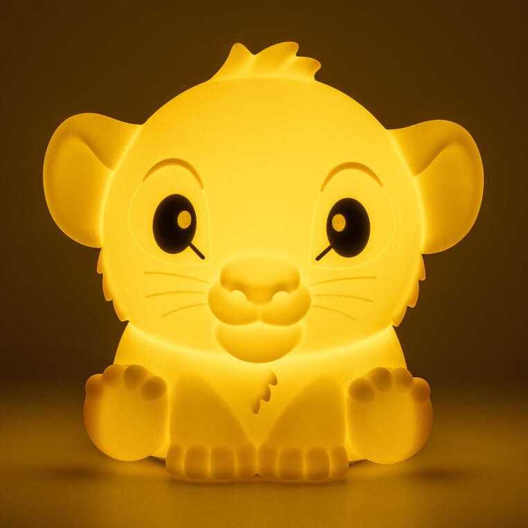 Disney Squishy Glo Silicon Light The Lion King Simba 15 cm - PP14463LK 