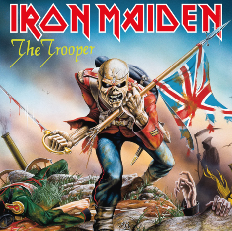 Iron Maiden (The Trooper) Canvas Print 40x40 - DC101411