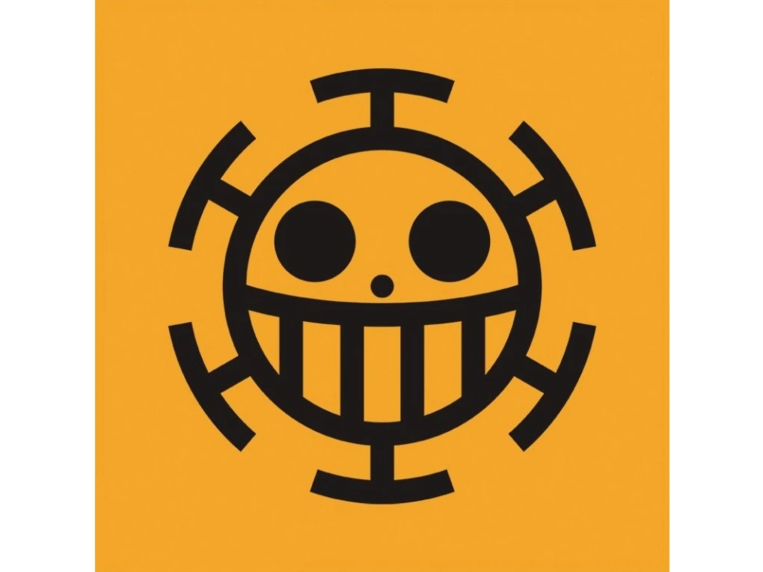 One Piece Snapback Cap Black & Yellow Trafalgar - ABYCAP020