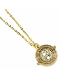 Harry Potter 20mm Fixed Time Turner Necklace gold plated - EWNX0100