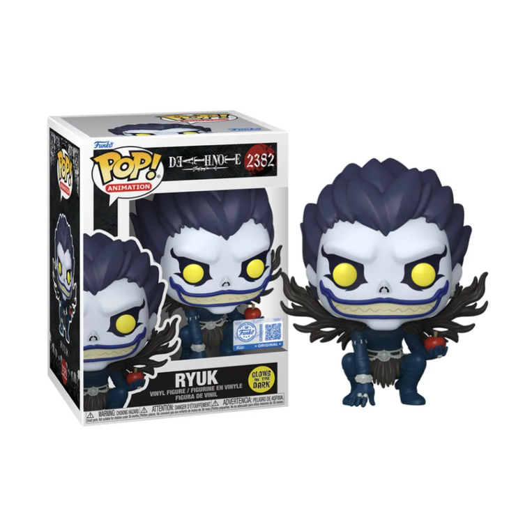 Funko Pop! Animation: Death Note - Ryuk (Glows in The Dark) (Special Edition) #2382 Vinyl Figure