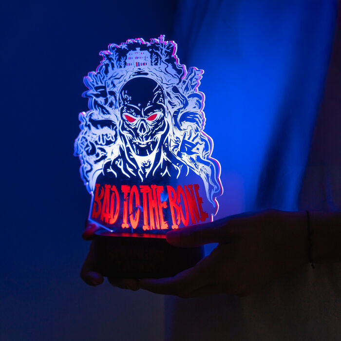 Stranger Things Bad To the Bone Led Lamp - LAMPL003