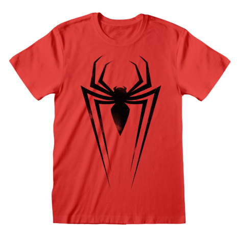 Marvel Black Spider Symbol T-Shirt Unisex - MSP00703TSC