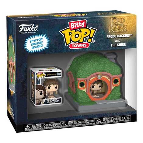Funko Bitty POP! Town: The Lord of the Rings - Frodo Baggins and The Shire Figure
