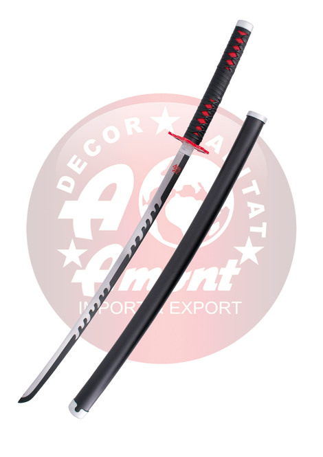 Demon Slayer: Kimetsu No Yaiba Tanjiro Kamado Mingshao Katana Replica 105cm - S5084