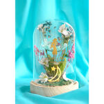 Disney Princess Jasmine Florals In A Clonche With Neon Light - DI2349