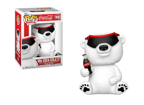 Funko POP! AD Icons - 90s Coca-Cola Polar Bear #158 Figure