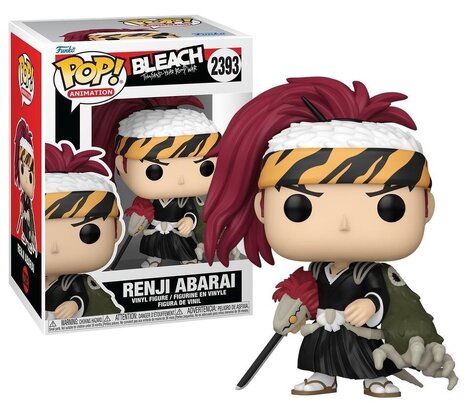 Funko Pop! Animation: Bleach Thousand Year Blood War - Renji Abarai #2393 Vinyl Figure