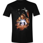 Star Wars Poster Episode III Black T-Shirt - TS848STW- S