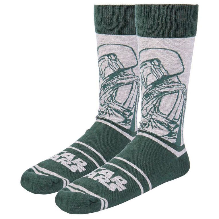 Star Wars Mandalorian pack Green 3 socks - 2200009310- 36-41