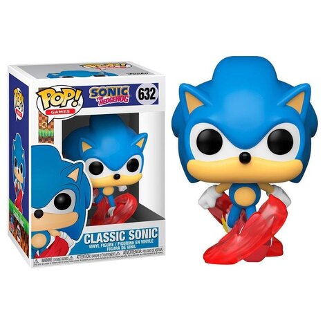 Funko POP! Sonic the Hedgehog 30th Anniversary - Classic Sonic the Hedgehog Figure #632