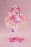 Hatsune Miku PVC Statue Newley Written Sakura Miku Japanese Cafe Ver. Reissue 18 cm - TAITO452033100