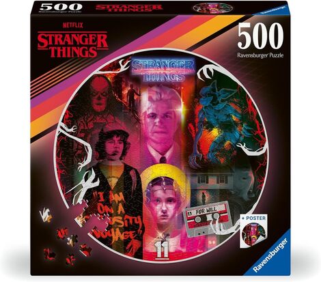 Ravensburger Stranger Things 500 Pieces Puzzle - 12001227