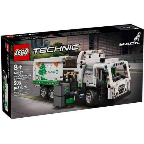 LEGO Technic Mack® LR Electric Garbage Truck - 42167