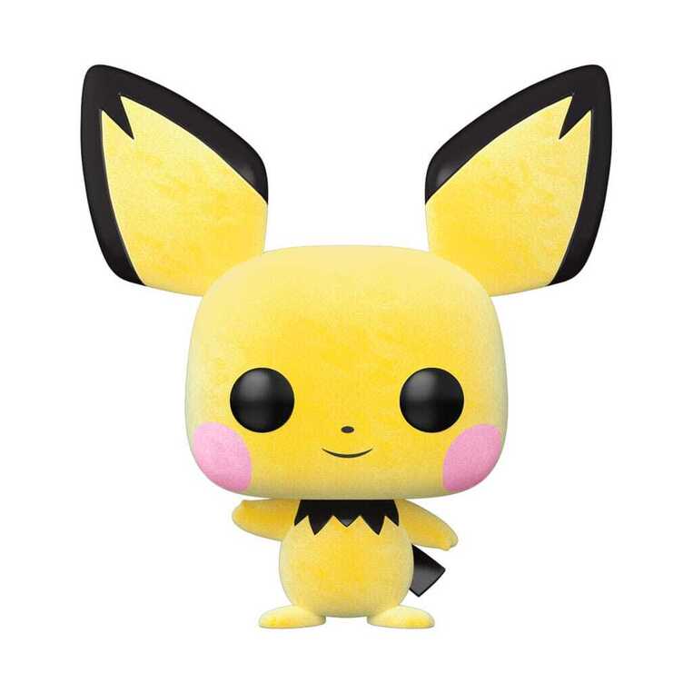 Funko POP!Pokemon Games Vinyl Figure Flocked Pichu *Exclusive Version* #579
