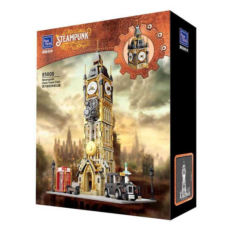 Original-Steampunk Series Construction Set Steampunk Clock Tower Park 58 cm - PASY-85008