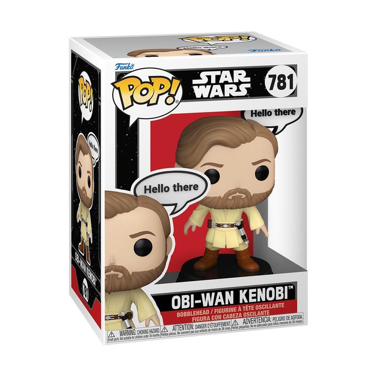 Funko Pop! Disney Star Wars: Sayings - Obi-Wan Kenobi #781 Bobble-Head Vinyl Figure
